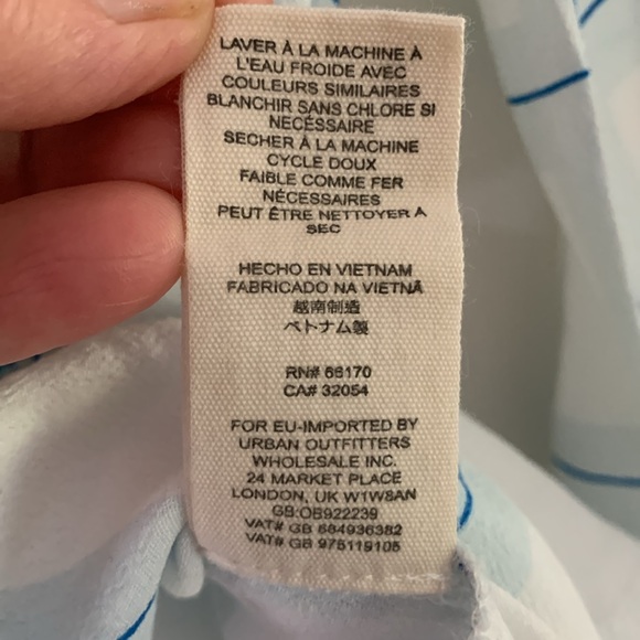 FREE PEOPLE Women’s Window To My Heart Button Down Shirt Top White Size Small - Picture 8 of 12